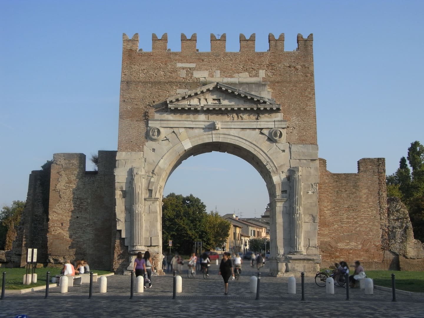 The Arch of Augustus in Aosta
